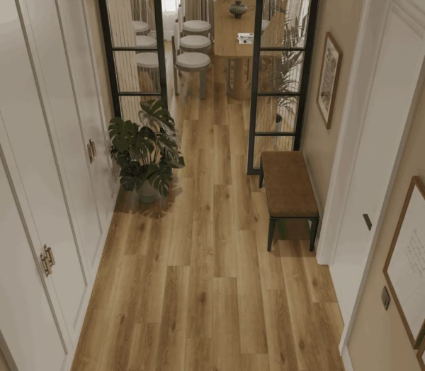 Кварцвиниловая плитка Alpine Floor Титан 6 Циркон ЕСО 28-2